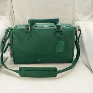 Klaus Kobec Green/  Gold Shoulder Bag